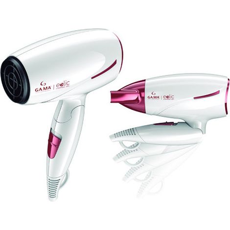 GA.MA Eolic Travel secador 1600 W Rojo, Blanco