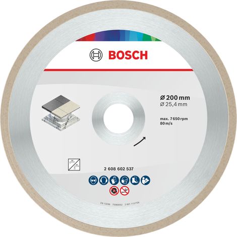 Bosch Diamond cutting discs Standard for Ceramic diamond cutting disc 2608602537