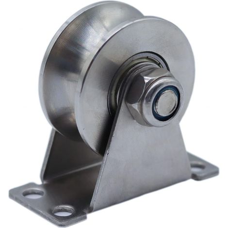 Seilrolle aus Edelstahl, maximale Belastung 170 kg, für den Heim-, Fitness- und Outdoor-Bereich. (1/5)