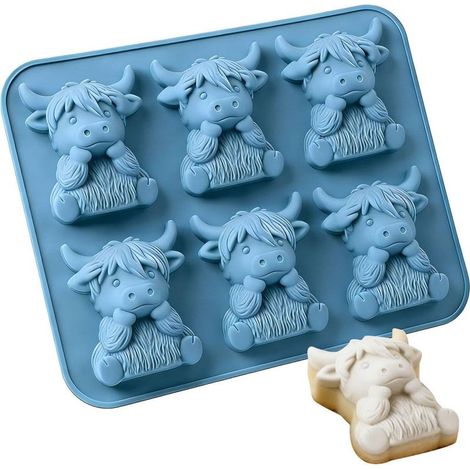 à glaçons en silicone – 15 cm Moule amusant 6 cavités de qualité (1/5)