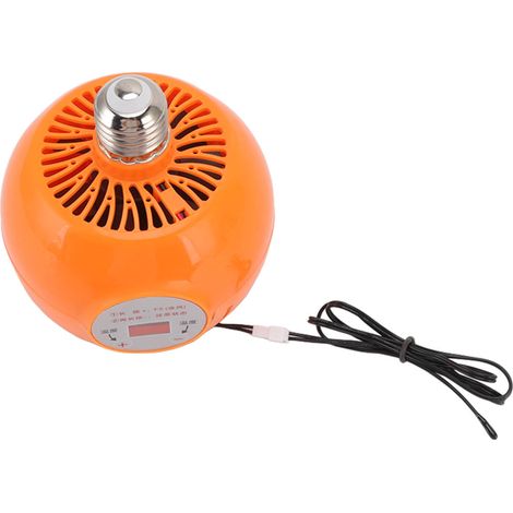 E27-Heizlampe mit konstanter und automatischer Temperaturregelung, geeignet für Kaninchen, Hühner und Enten, 150 Watt, 220 Volt
