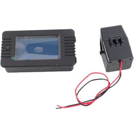 PZEM-022 TC ouvert et fermé 100 A CA - Moniteur de puissance numérique - Voltmètre-ampèremètre - Fréquencemètre-ampèremètre - Intensomètre-voltmètre avec facteur de tension et transformateur de couran (1/5)