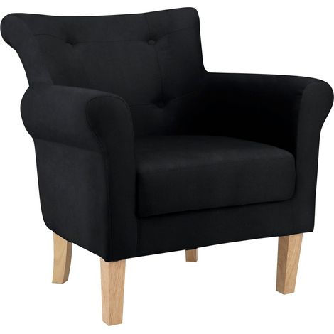 Colton-Chaise rembourrée en tissu tissé gris