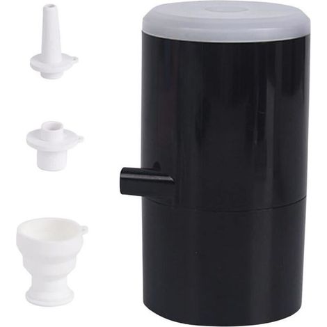 Bardusch - Pompe À Air Électrique Avec 3 Buses, Lumière Led, Sans Fil, Rechargeable Par Usb, Pompe À Air Portable, Pompe À Air Rapide[H2470] (1/4)