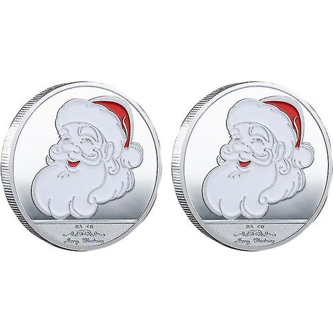Die neue 2er-Packung Weihnachtsmünzen