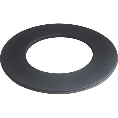 Rosace Cheminée - 1 Pièce - Acier Inoxydable - Finition Conduit - Pour Poêle Bois Et Pellet - Diamètre Standard (1/4)