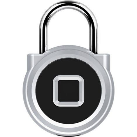 Cadenas Empreintes Digitales - 200 mAh Rechargeable - Étanche IPX2 - Pour Portes Armoires Vélos Sac À Dos - 1 Pièce (1/5)