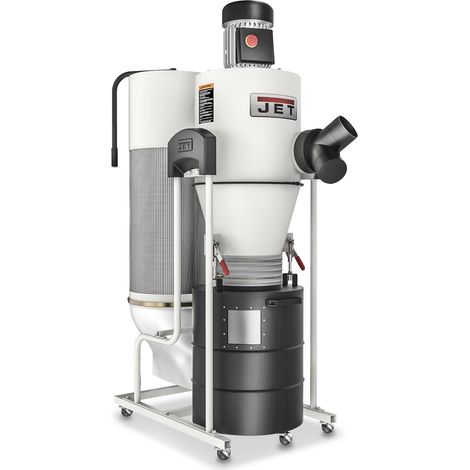 JET - Système d'aspiration cyclonique 1100 W 230 V - JCDC-15-M (1/3)