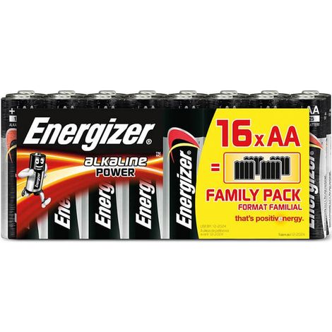 Energizer Alkaline Power LR6 AA 16er Pack