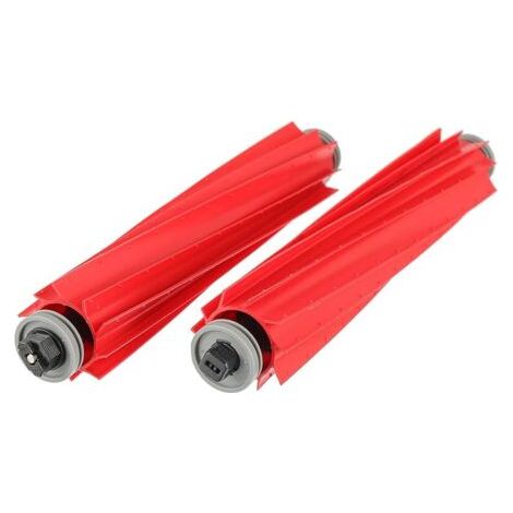 Pair Lot de 2 brosses principales pour Roborock S7 / S7 Plus / S7+ / S7 MaxV / S7 Maxv Ultra / S7 Pro Ultra/Q Revo/ T7s / T7s Plus / T7s + pièces de rechange Brosse à rouleaux pour Xiaomi Q7 Max / Q7 (1/5)