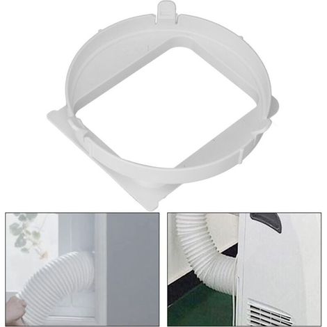 Adaptateur de tuyau d'échappement ABS pour climatiseur mobile Midea 1P KY35 – Étanchéité efficace – Installation facile sans outils (1/5)