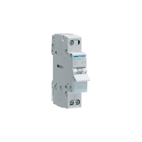 Schalter hager 2 polig 25 ampere 83 mm x 35 mm