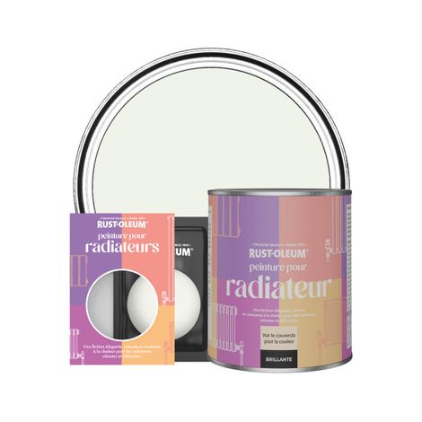 Peinture pour Radiateur, Finition Brillante - Mousse de Lait (1/3)
