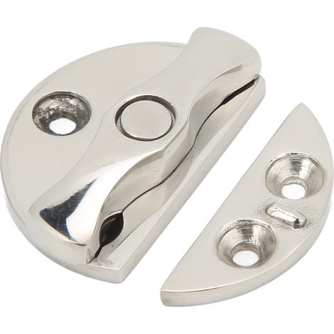 Loquet de porte de bateau rond 45mm, Rotation à 180 °, acier inoxydable 316 universel pour Yachts marins (1/5)