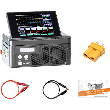 Module de compteur linéaire Programmable en laboratoire, charge électronique cc, alimentation numérique, 60V, 10a, 100W (1/5)