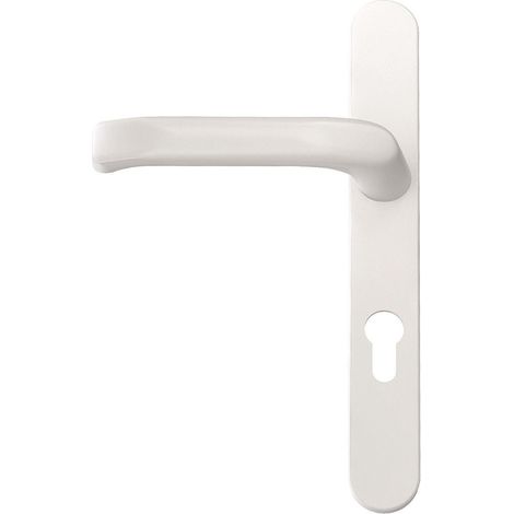 ALU Schmalrahmen-Grt. Dr./Dr. PZ 8/92 mm, weiss, SB