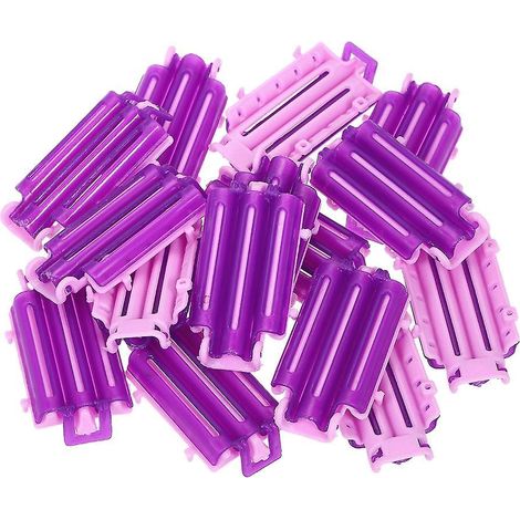 36 Pièces Tiges Froides Ondulation Maïs Bigoudis Coiffure DIY Salon Maison Voyage (1/5)