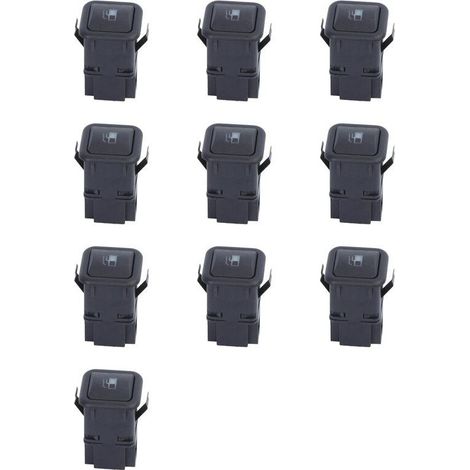 10 botones de interruptor de liberación de la tapa del tanque de combustible para Leon Toledo II 2 y Bora