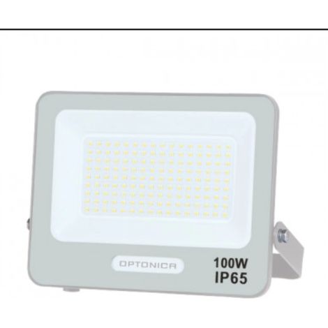 Projecteur LED SMD 100W Blanc IP65 - Câble 15cm - Blanc Neutre  - SILUMEN