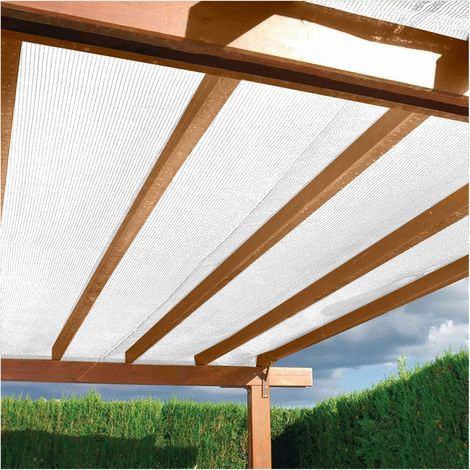 MALLA DE OCULTACION  BLANCA 110 GRAMOS   ROLLO DE 1,5X50 METROS   MALLA PARA VALLADOS     MALLA DE SOMBREO