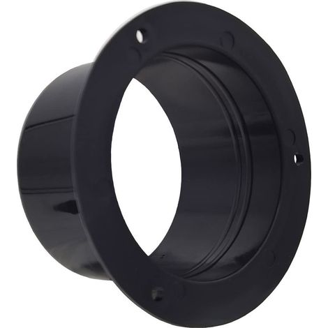 Bride de Tuyau 125mm Bride de Fixation Murale Raccord de Conduit pour Tuyau de Ventilation 75mm (1/5)