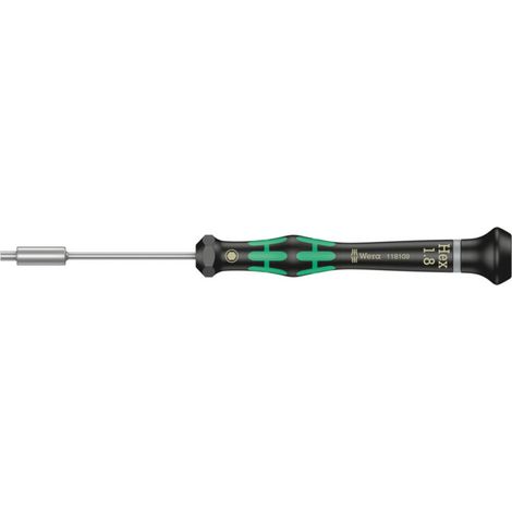 CLé à douilles WERA electronicien serie Micro SW 1,8x60mm (1/5)