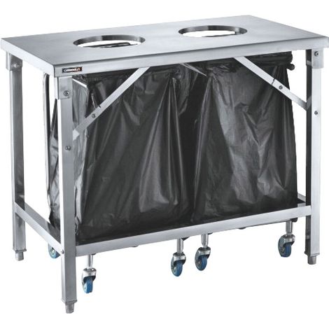 Table De Tri 2 Trous Vide-dechets - Casselin