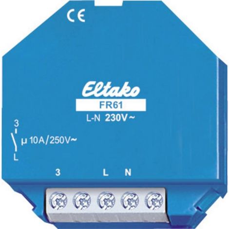 Eltako FR61-230V interruptor empotrado azul doméstico