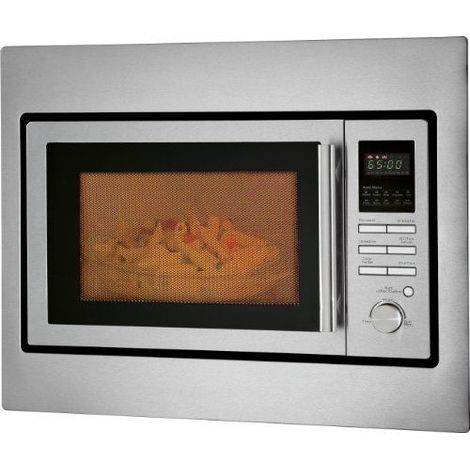 Four micro-ondes encastrable 25L 900W – Gril 1100W – Convection 2500W – Plateau tournant 32cm – Minuterie 95min – Bomann (1/5)