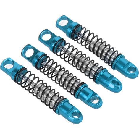 Satz mit 4 vorderen und hinteren Metallstoßdämpfern für WPL D12 1/10 RC-Car (blaue Ersatzteile) (1/5)