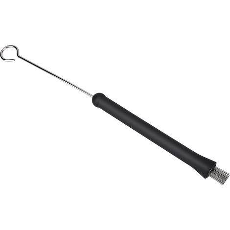 Lot de 5 brosses en fil d'acier rétractables pour nettoyage d'instruments, extrémité en boucle, accessoires de nettoyage. (1/5)
