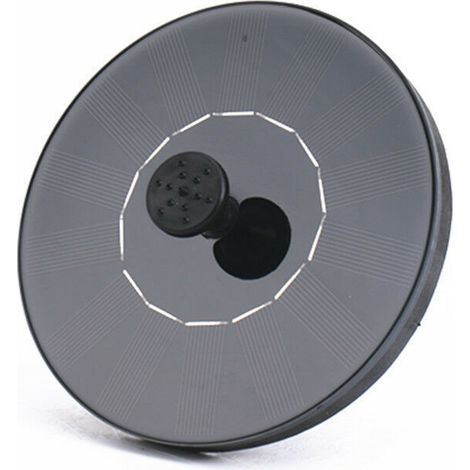 Fontaine Solaire Extérieur 1.4w Pompe Bassin Solaire Fontaine Flottante de Jardin pour Bassin de Bain d'oiseaux (1/4)