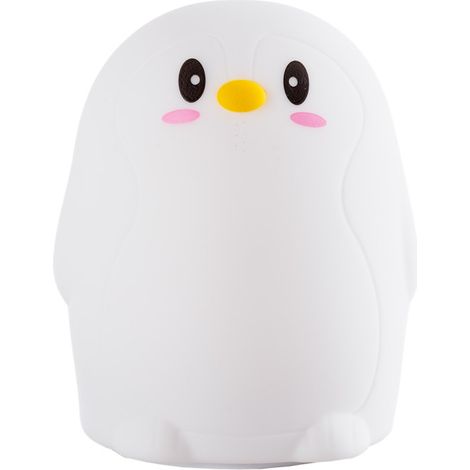 Lampada da notte a LED da tavolo per bambini dimmerabile battendo le mani 5VDC/USB 6500K [HO-BIRD-WW-CW]