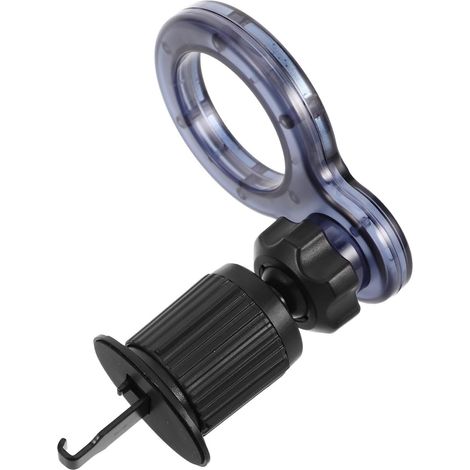 Support Magnétique Plastique Noir en Voiture pour Téléphone Portable Installation Facile Compatible, pour Navigation Automobile (1/5)