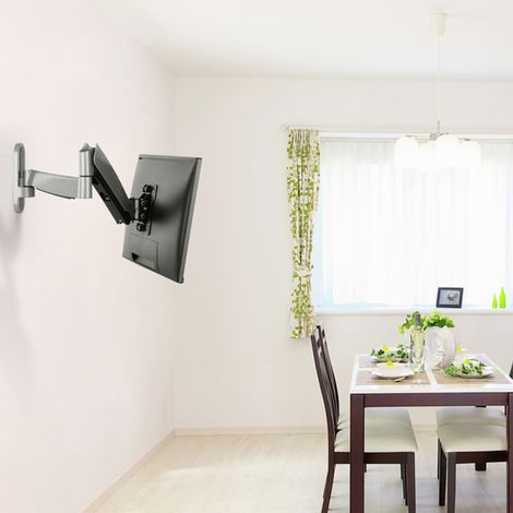 NewStar FPMA-W955 - Silberne Monitor/TV-Wandhalterung (1/5)
