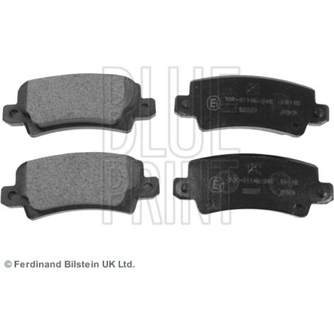 Kit de plaquettes de frein, frein à disque Blue Print ADT342131 TOYOTA