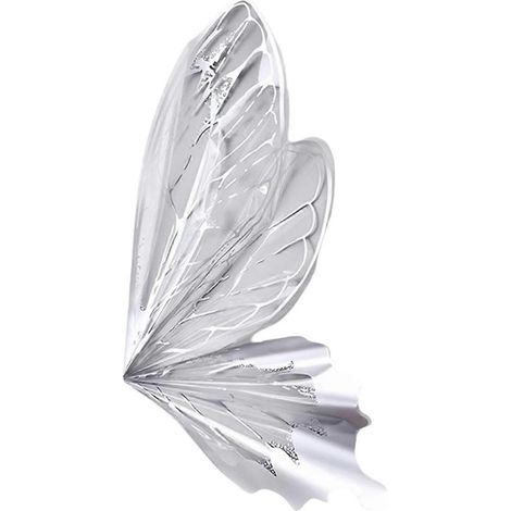 Papier cadeau imperméable en forme de papillon pour bouquet de fleurs, papier cadeau argenté en forme de papillon (1/5)