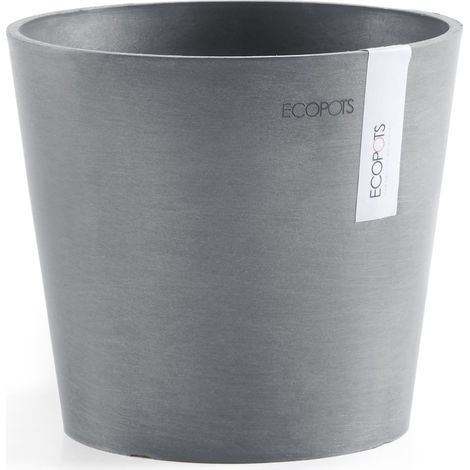 Ecopots Amsterdam 17 Blumentopf - L 17 cm x H 14,7 cm - Innen- und Außenbereich