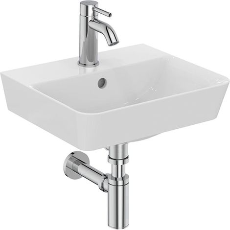 Armitage Shanks Edit L Wall Hung Basin 400mm Wide - 1 Tap Hole (1/2)