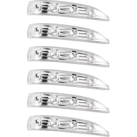 6 Stück für Hyundai Tucson IX35 2010-2014, rechter Außenspiegelblinker, Teilenummer 87624 2S200