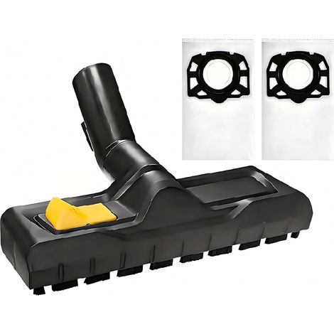 Lot de 3 buses de sol pour aspirateur Kärcher WD3 WD5 WD4 WD6 WD6 WD3 WD4 WD5 Accessoires pour aspirateur Kärcher avec 1 buse, 2 sacs à poussière (1/5)
