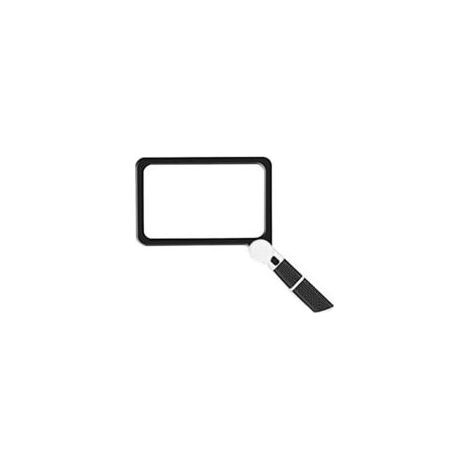 Loupe Pleine Page 5X pour la Lecture. Loupe éClairéE Pliante avec 48 LumièRes LED. Loupe à Main Rectangulaire (1/4)