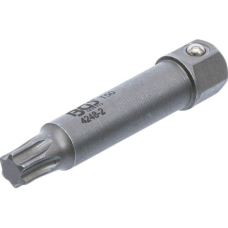 BGS Broca especial para desmontar las poleas del alternador perfil en T (para Torx) T50 x 64 mm - 4248-2