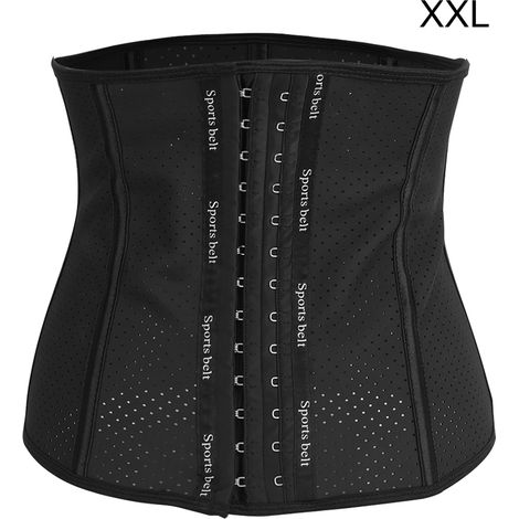 Ceinture d'entraînement fitness en latex pour brûler les graisses et affiner la silhouette - Taille XXL (1/5)