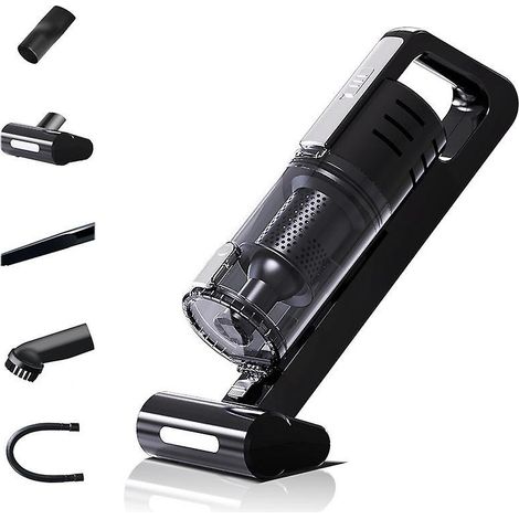 Aspirateur de voiture, chargement sans fil, double usage (voiture et maison), haute puissance, format mini et compact. (1/5)
