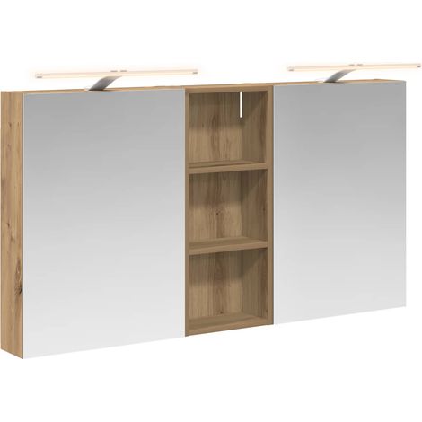 Maison Exclusive - Badezimmerschrank-Set 3 pcs 130 x 14,5 x 70 cm