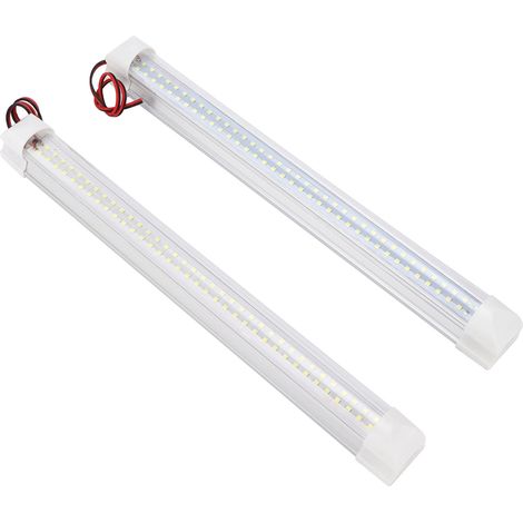 12V 72LED-Innenraumleuchte, weiß, mit Ein-/Ausschalter für Auto, Transporter, LKW, Anhänger, Boot, Wohnwagen (1/5)