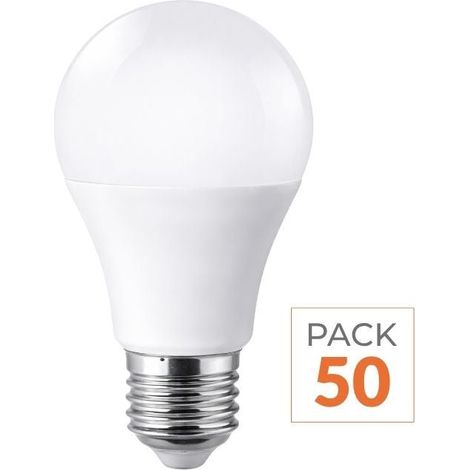 Pack de 50 - Ampoule LED E27 20W 220V A80 - Blanc Neutre 4000K - 5500K - SILAMP