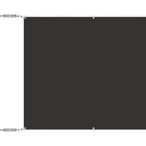 Maison Exclusive - Toldo vertical gris antracita 100x1200 cm tela