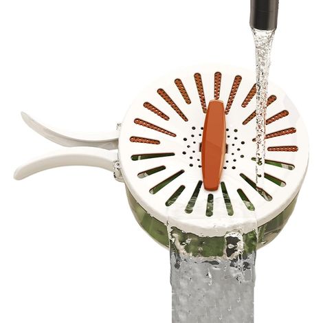 Bac À Lavage De Fruits Poignée Pliable 2-en-1 avec (1/5)